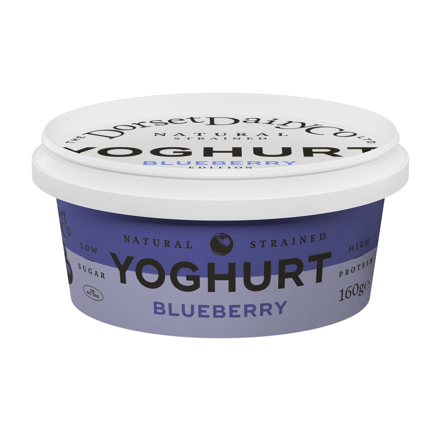 Blueberry Strained Yoghurts - 3x160g