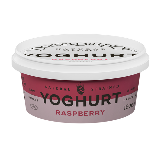 Raspberry Strained Yoghurts - 3x160g